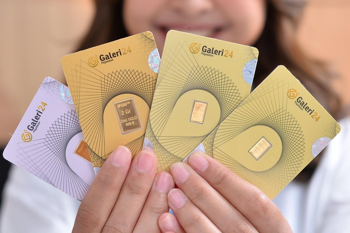 Harga Emas Pegadaian Hari Ini Naik Dua Hari Berturut, UBS dan Galeri24 Kompak Melonjak