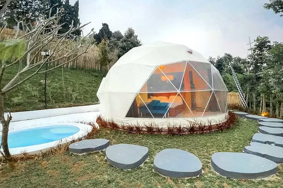 Viral di Medsos, Deretan Glamping dan Camping Favorit di Bogor