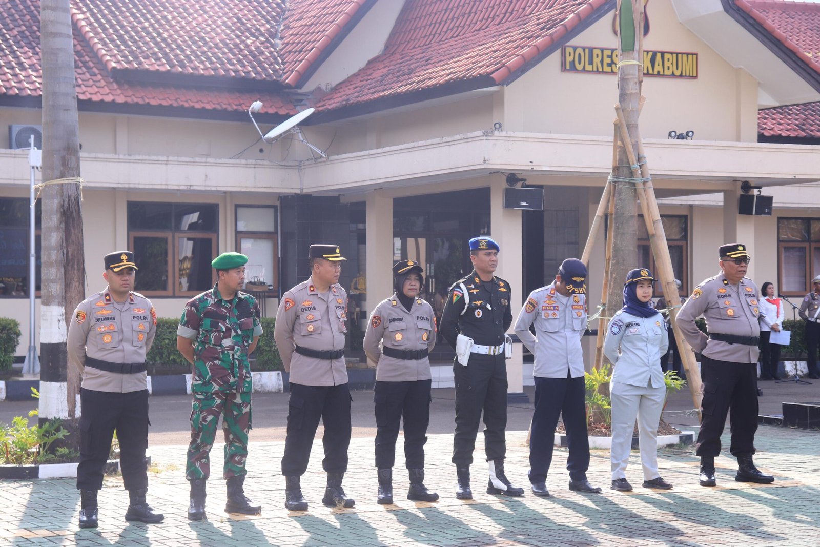 Jasa Raharja Cabang Sukabumi Ikuti Apel Gelar Pasukan Operasi Keselamatan Lodaya 2026