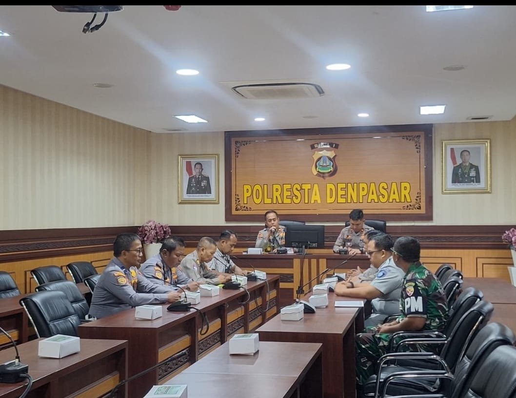 FKLL Operasi Keselamatan Agung 2026 Perkuat Sinergi Lintas Sektor di Polresta Denpasar