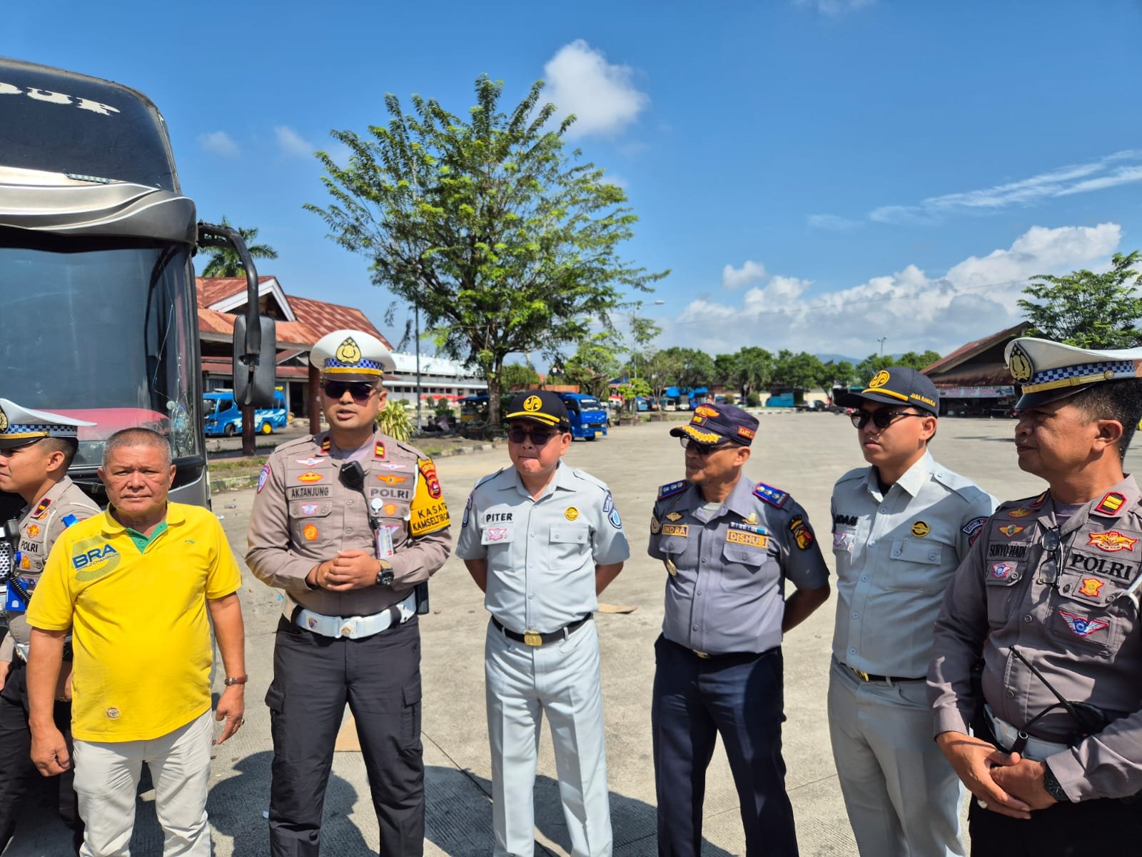 Operasi Keselamatan Singgalang 2026 di Kota Solok: Jasa Raharja Lakukan Ramp Check Ganda untuk Pastikan Angkutan Umum Laik Jalan