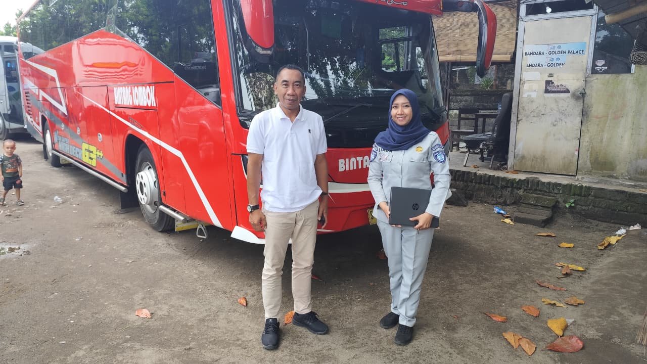 Perkuat Keselamatan Penumpang, Jasa Raharja NTB Lakukan Kunjungan DTD ke PO Bintang Lombok