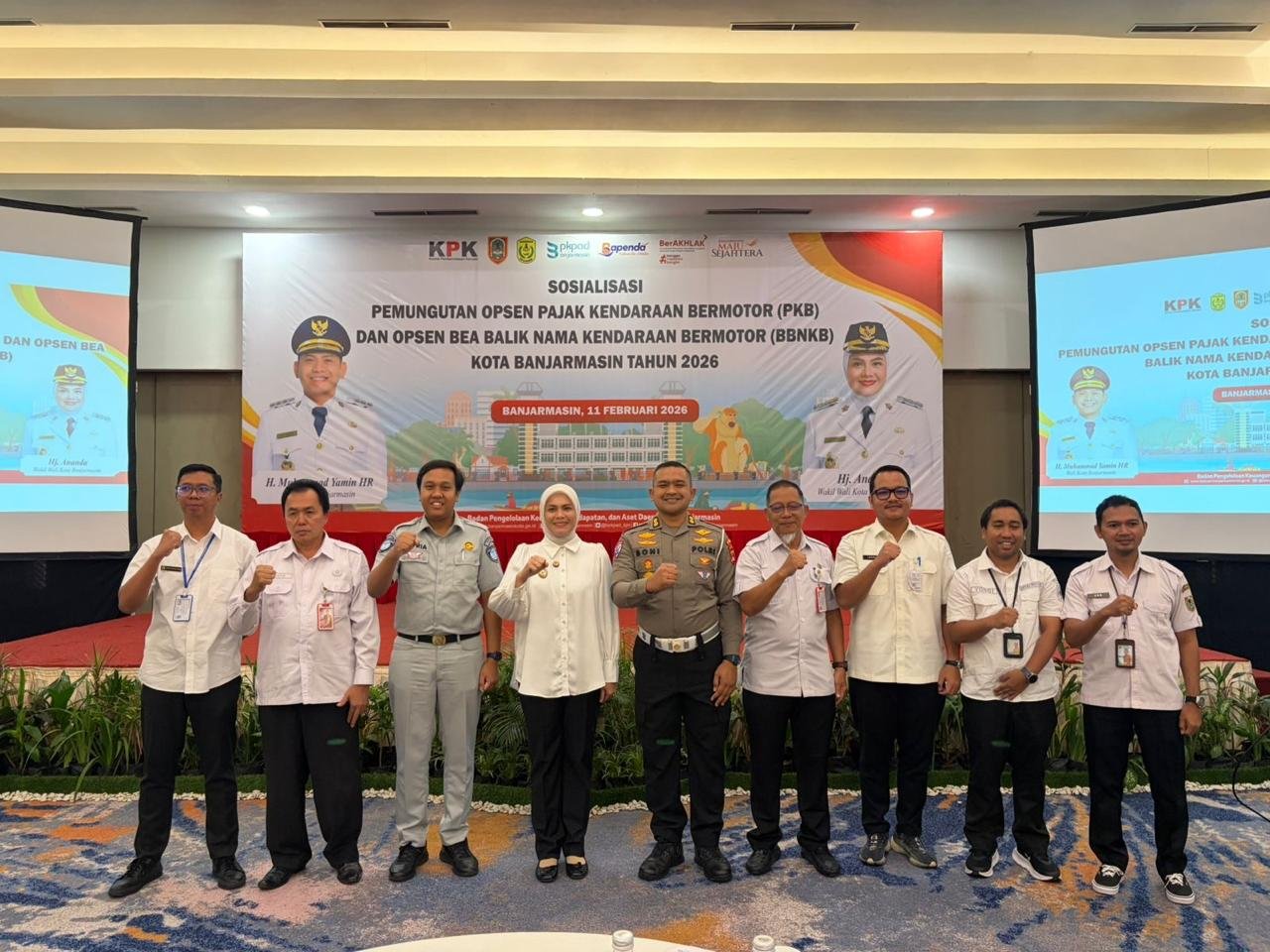 Perkuat Literasi Perlindungan Korban Laka, Jasa Raharja Kalsel Hadiri Sosialisasi Opsen Pajak Perkuat Literasi Perlindungan Korban Laka, Jasa Raharja Kalsel Hadiri Sosialisasi Opsen Pajak