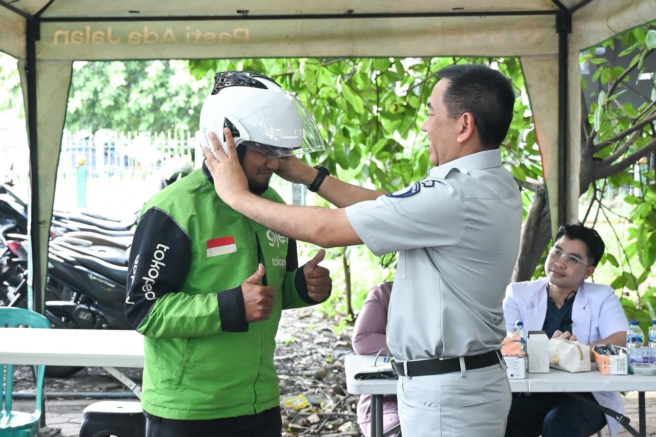 Kolaborasi Budaya Safety di Jalan Raya, Jasa Raharja Hadir di Tengah Komunitas Ojol Rawa Buaya, Jakarta Kolaborasi Budaya Safety di Jalan Raya, Jasa Raharja Hadir di Tengah Komunitas Ojol Rawa Buaya, Jakarta