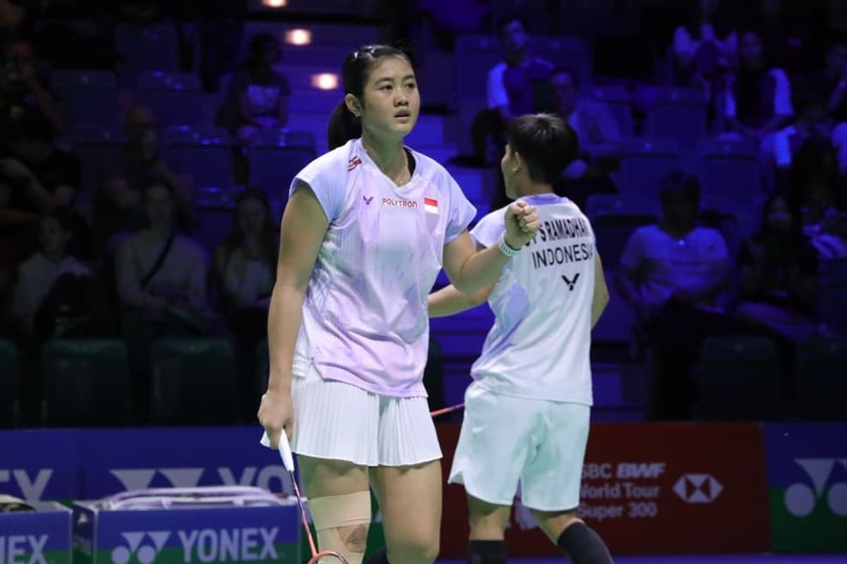 Hadapi Li Yi Jing, Tiwi/Fadia Siapkan Strategi di Semifinal German Open 2026