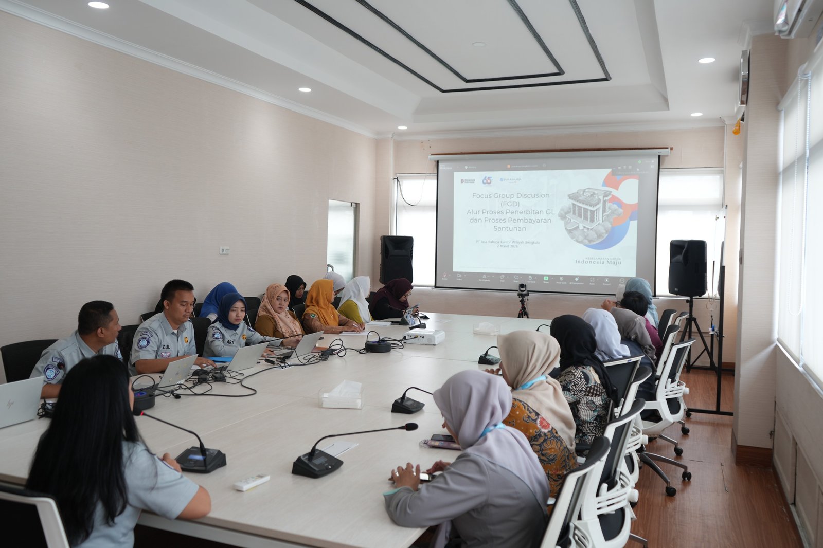 Jasa Raharja Bengkulu Gelar FGD Bahas Alur Penerbitan GL dan Pembayaran Santunan