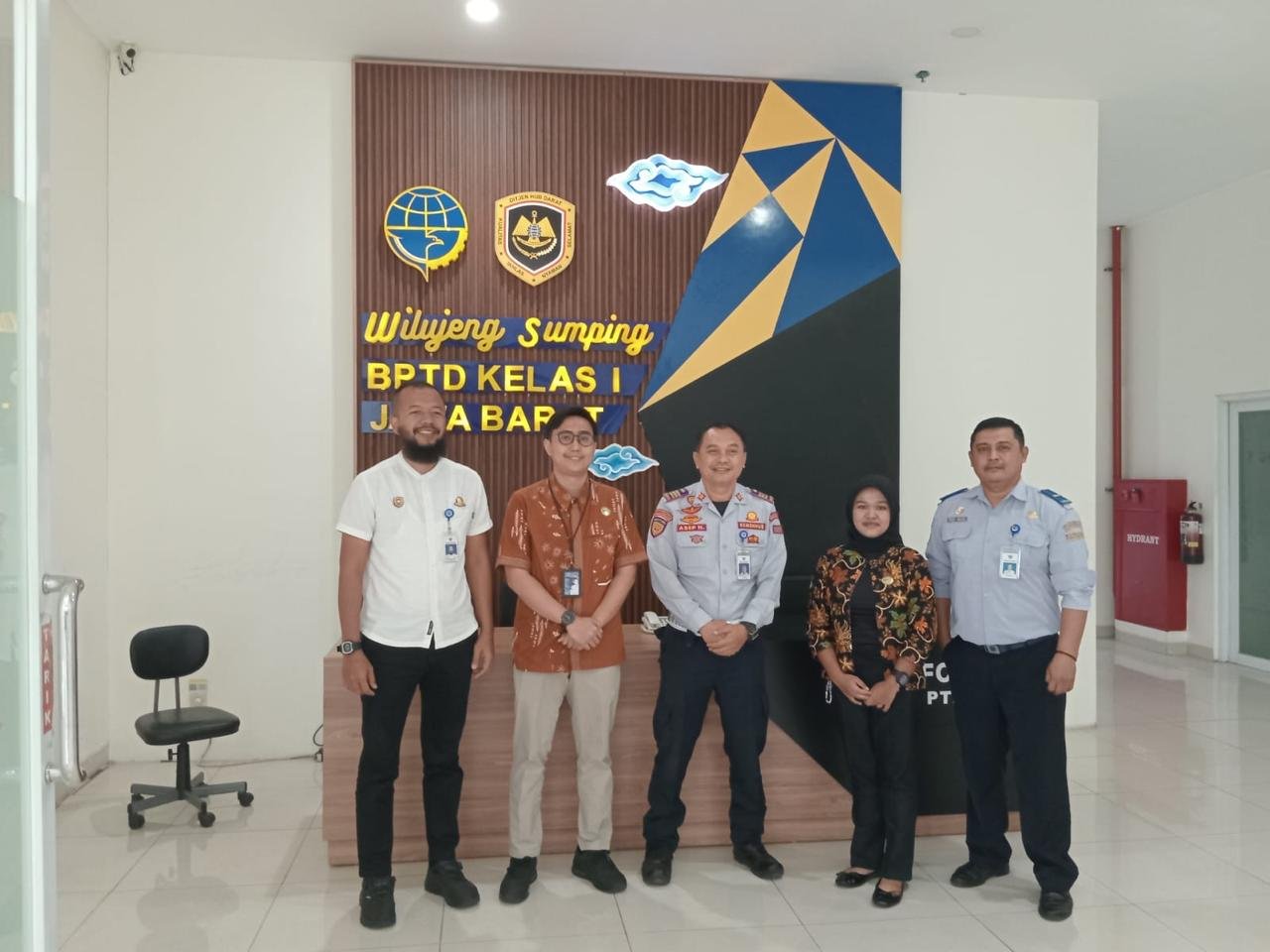 Perkuat Sinergi Program Mudik Gratis, Jasa Raharja Jabar Koordinasi dengan BPTD Kelas I Jawa Barat di Terminal Leuwipanjang