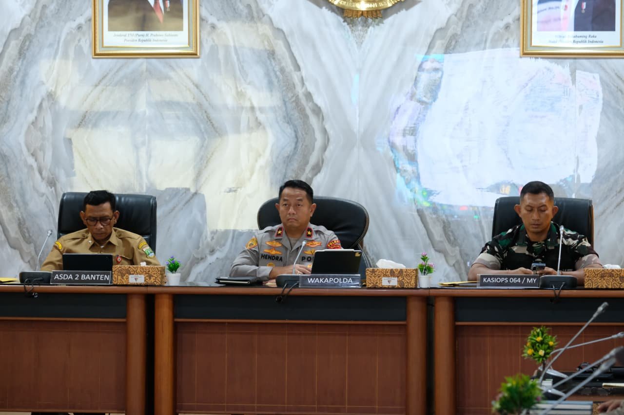 Siap Amankan Arus Mudik 2026, Polda Banten Satukan Langkah Stakeholder dalam Rakor Lintas Sektoral