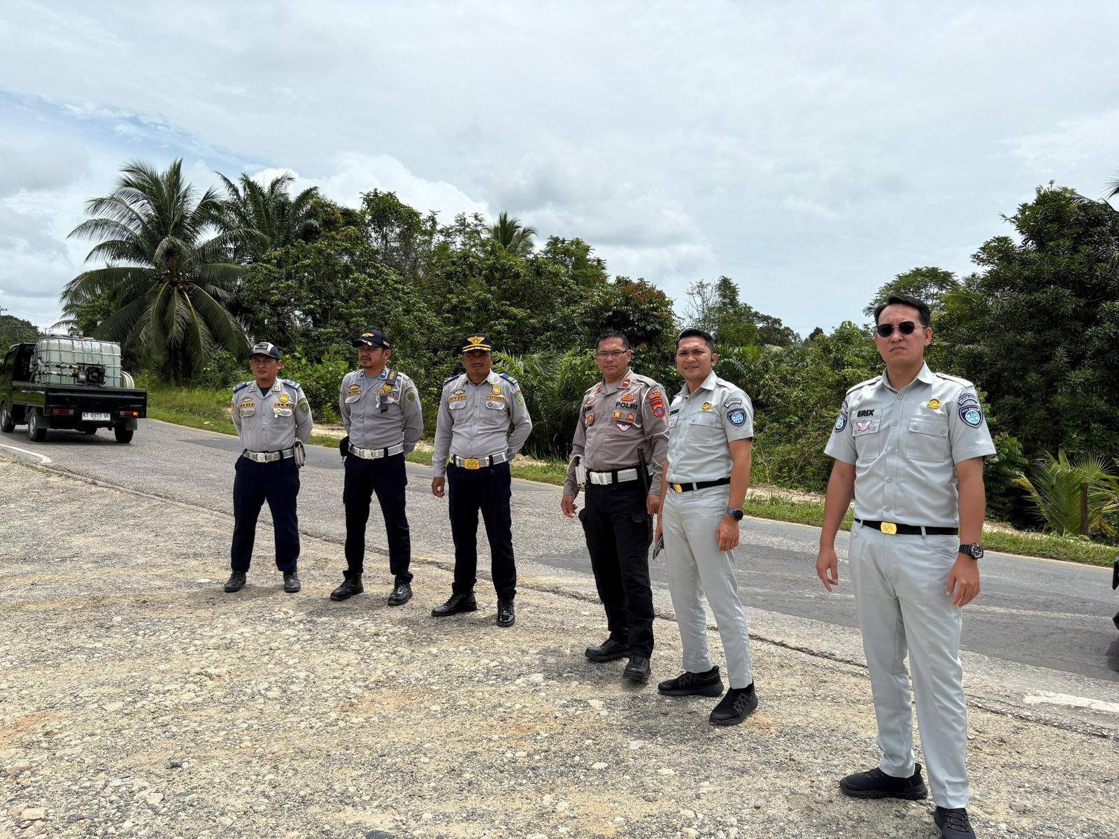 Tingkatkan Keselamatan Jalan, PT Jasa Raharja Kanwil Kalimantan Timur Bersama Forum Lalu Lintas Kabupaten Penajam Lakukan Survei Jalur