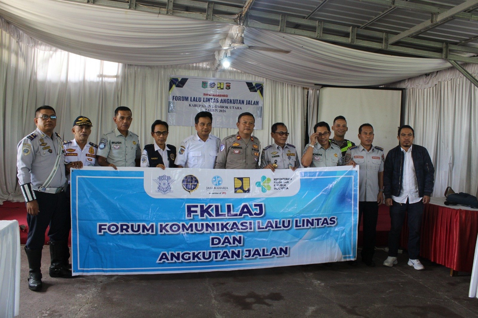 Upaya Menekan Angka Kecelakaan, Jasa Raharja NTB Hadiri Forum FKLL Lombok Utara