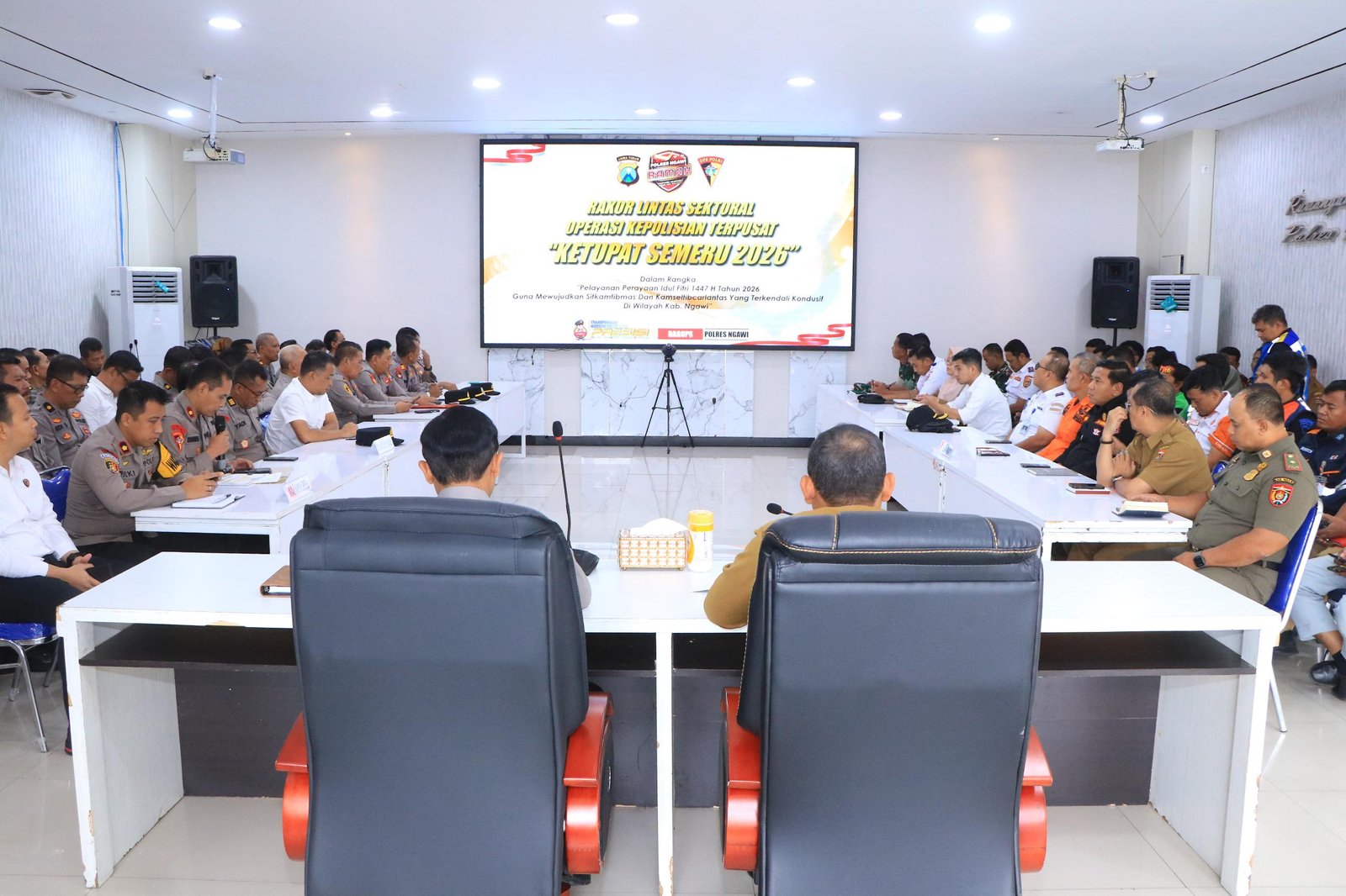 Polres Ngawi Gelar Rakor Lintas Sektoral Persiapan Operasi Ketupat 2026