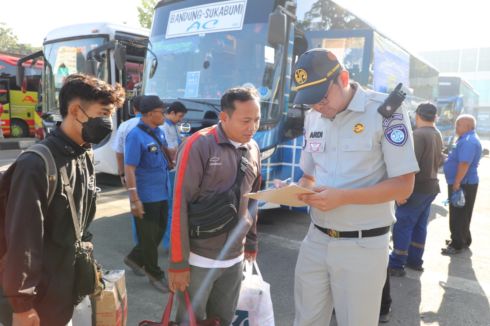 Jasa Raharja Dukung Program Mudik Gratis Lebaran 2026 di Terminal Leuwipanjang, Mudik Nyaman Bersama Jasa Raharja