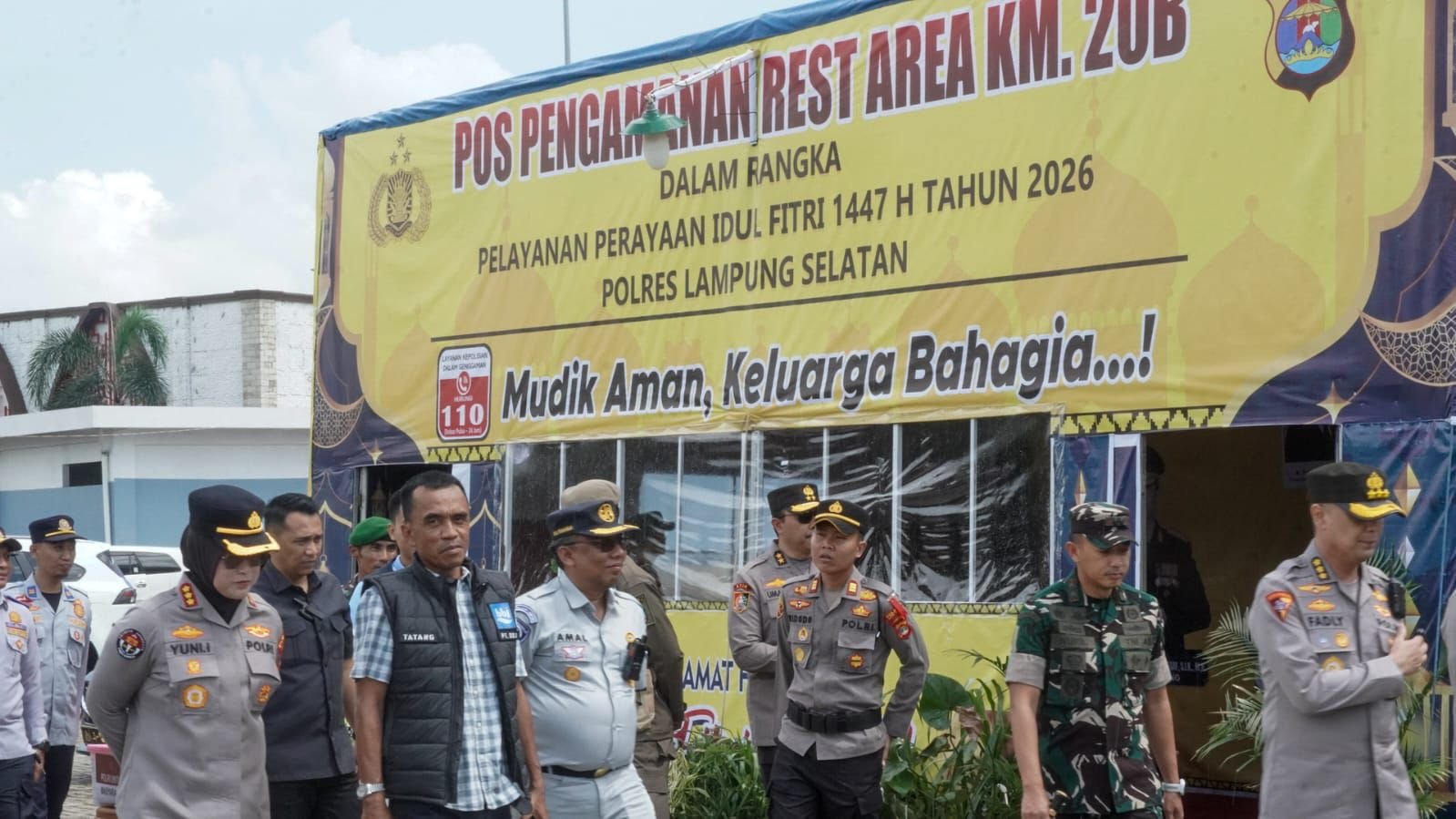 Wakapolri Tinjau Arus Mudik di Bakauheni, Jasa Raharja Wilayah Lampung Perkuat Sinergi Pengamanan Lebaran