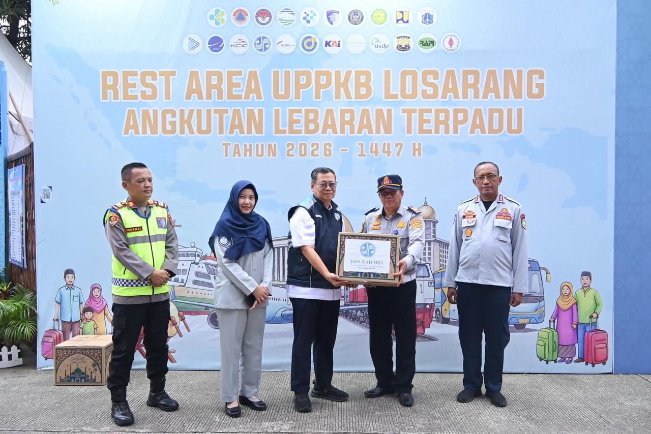 Kunjungan Direktur Operasional PT Jasa Raharja ke Command Information Point Rest Area Jembatan Timbang Losarang Kunjungan Direktur Operasional PT Jasa Raharja ke Command Information Point Rest Area Jembatan Timbang Losarang