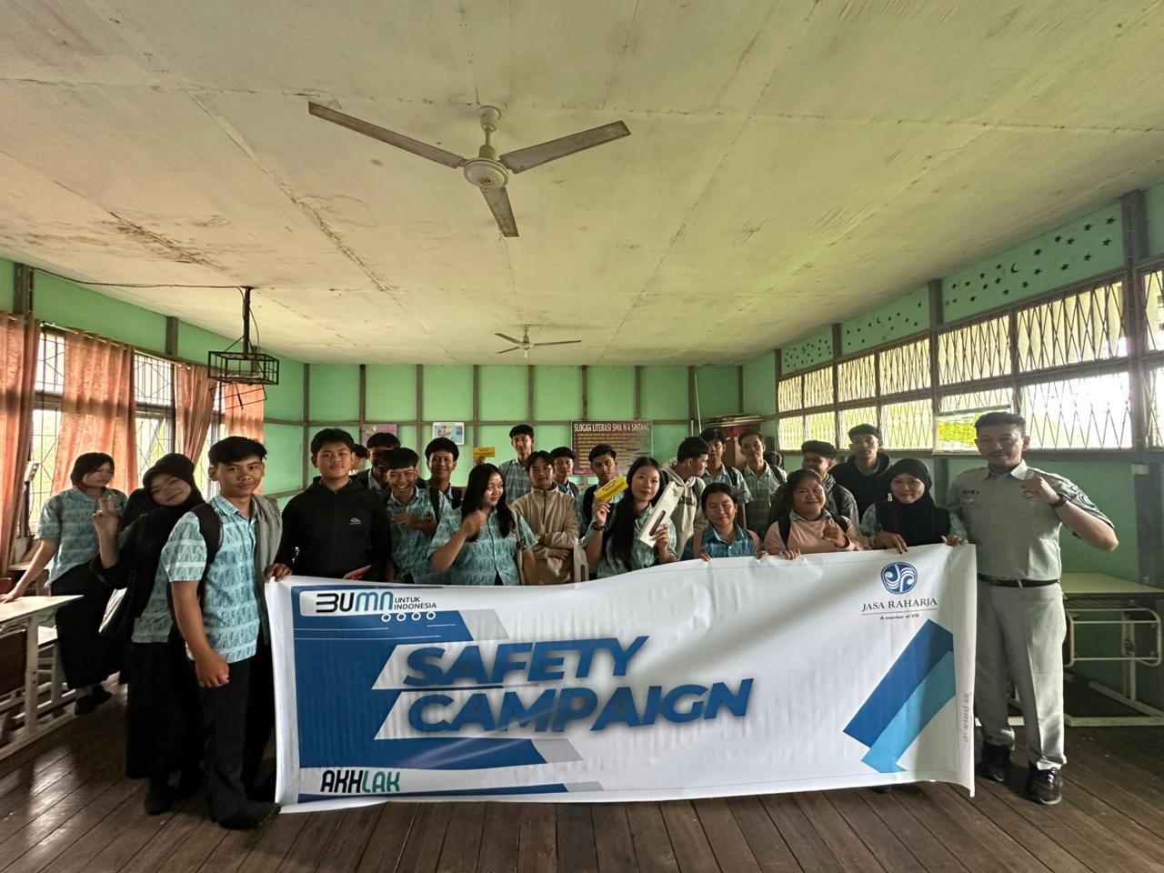 Jasa Raharja Sintang Gelorifikasikan Safety Campaign untuk Mewujudkan Lalu Lintas yang Berkeselamatan