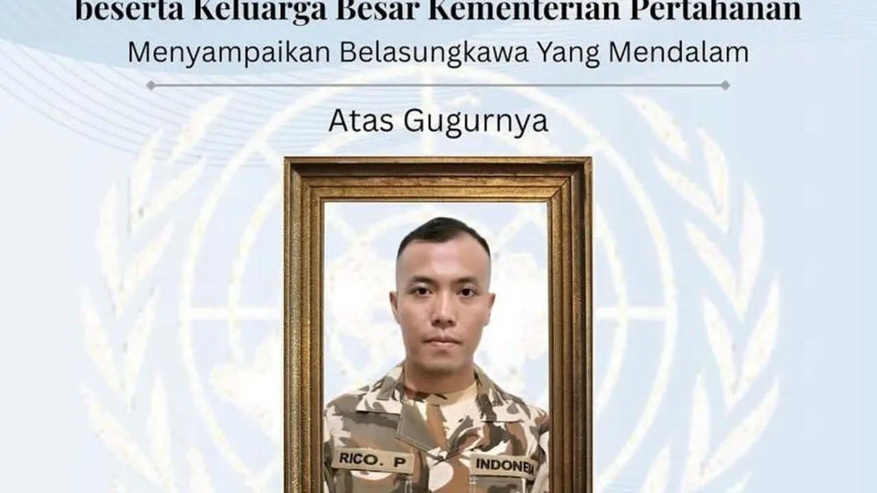 Indonesia Mendesak Investigasi PBB atas Gugurnya Praka Rico dan Prajurit TNI di Lebanon