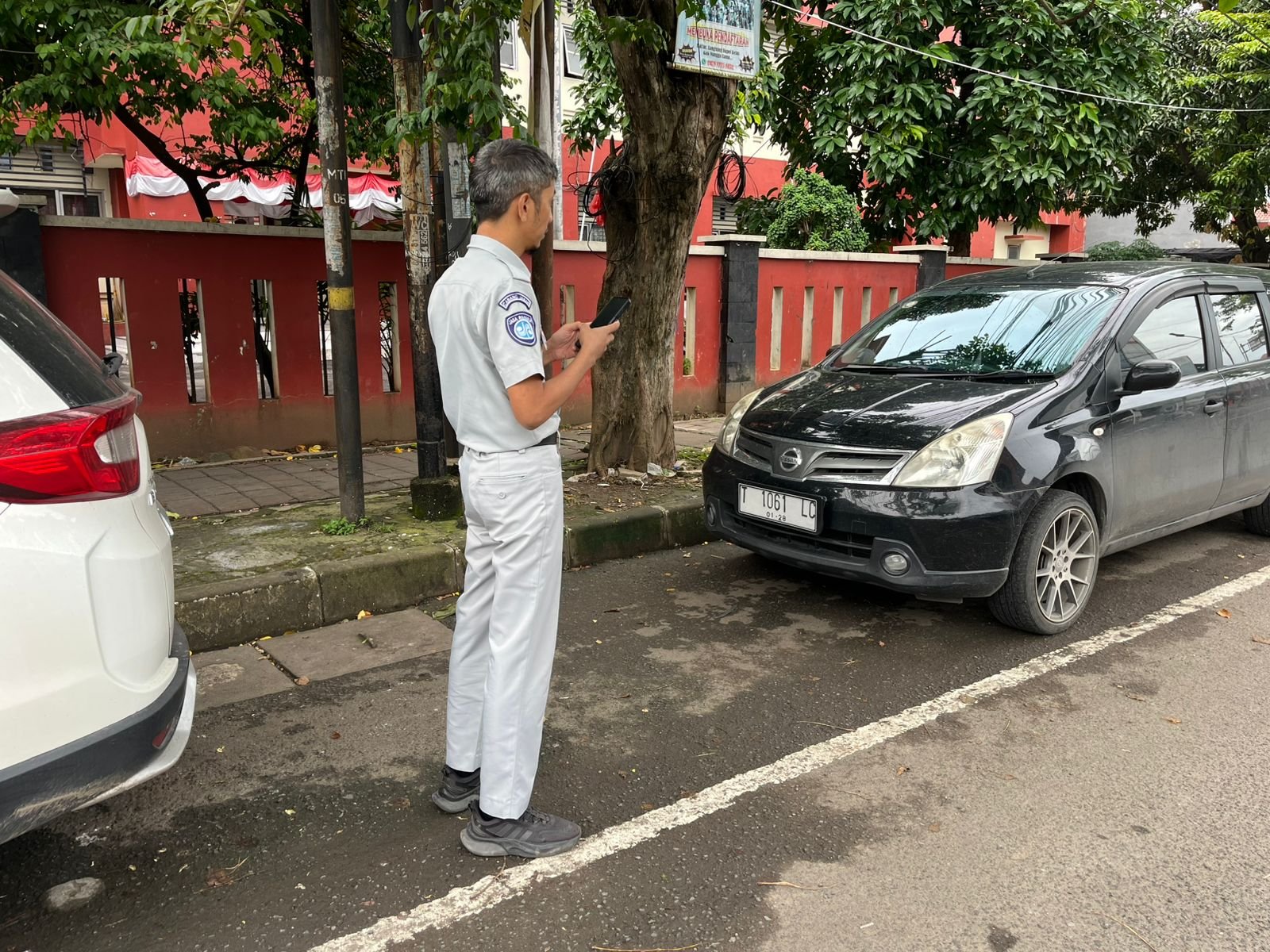 Jasa Raharja Karawang Melaksanakan Pendataan Kendaraan Bersama Mitra Terkait