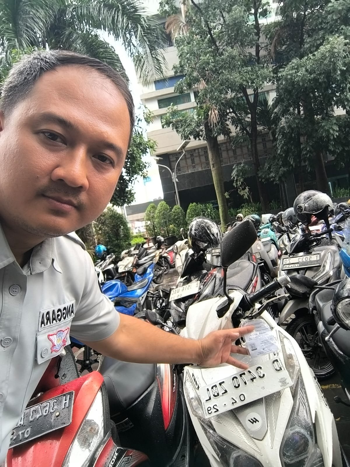 Jasa Raharja Cabang Bandung Melaksanakan Pendataan Kendaraan Bersama Mitra Terkait