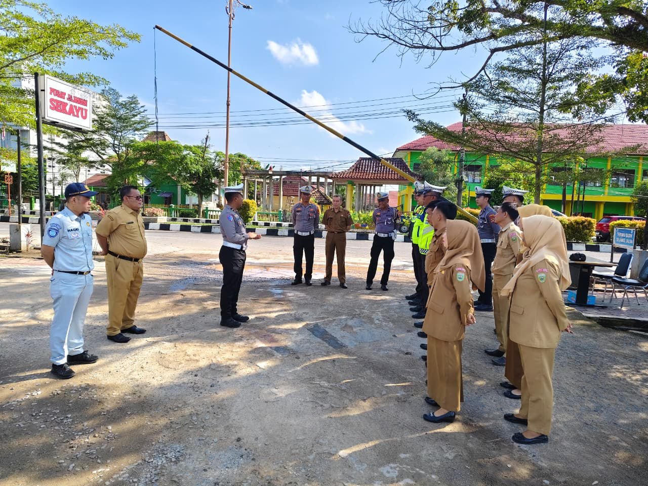 Jasa Raharja Sumsel Laksanakan Kegiatan Samsat Menyapa bersama Stakeholder di Musi Banyuasin