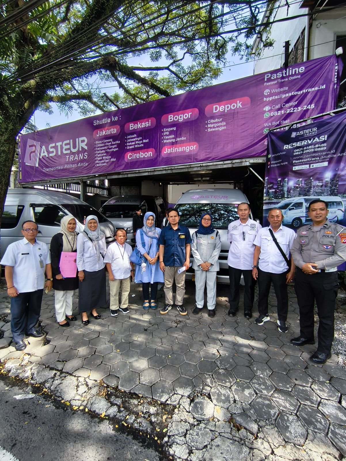 Perkuat Hubungan Dengan Perusahaan Swasta, Jasa Raharja Bandung Bersama Tim Pembina Samsat Padjajaran Gelar Operasi Khusus Samsat