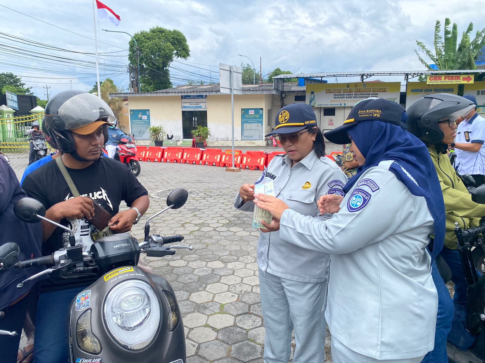 Puluhan Kendaraan Terjaring, Operasi Gabungan Pajak di Kodya Yogyakarta Tingkatkan Disiplin