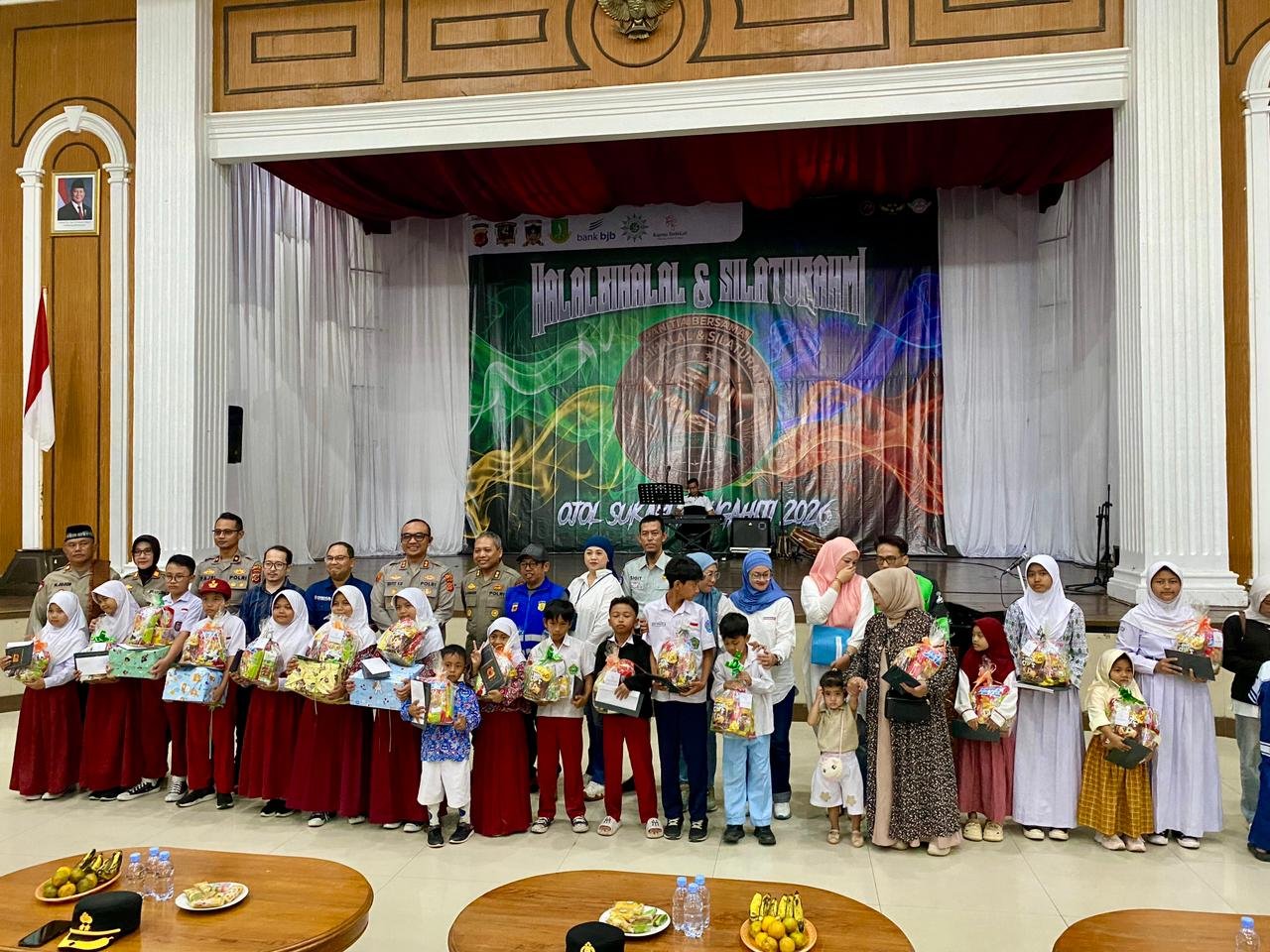 Jasa Raharja Cabang Sukabumi Hadiri Halal Bihalal dan Silaturahmi Ojol Sukabumi Ngahiji 2026, Perkuat Sinergi dan Kamtibmas