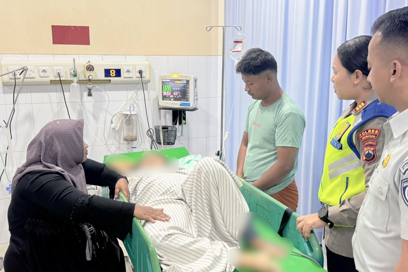 Minibus Tertabrak KA di Grobogan, Seluruh Korban Terjamin Jasa Raharja