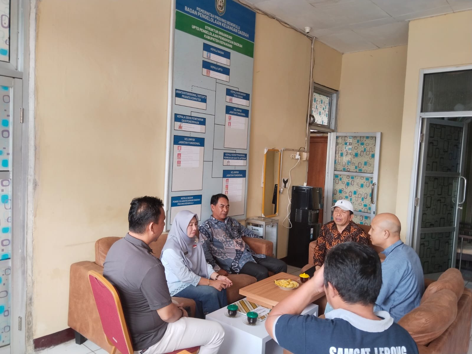 Tim Pembina Samsat Kepahiang Terima Kunjungan Kepala Bapenda Provinsi Bengkulu, Pantau Pelayanan Samsat di Masa Pemutihan Pajak