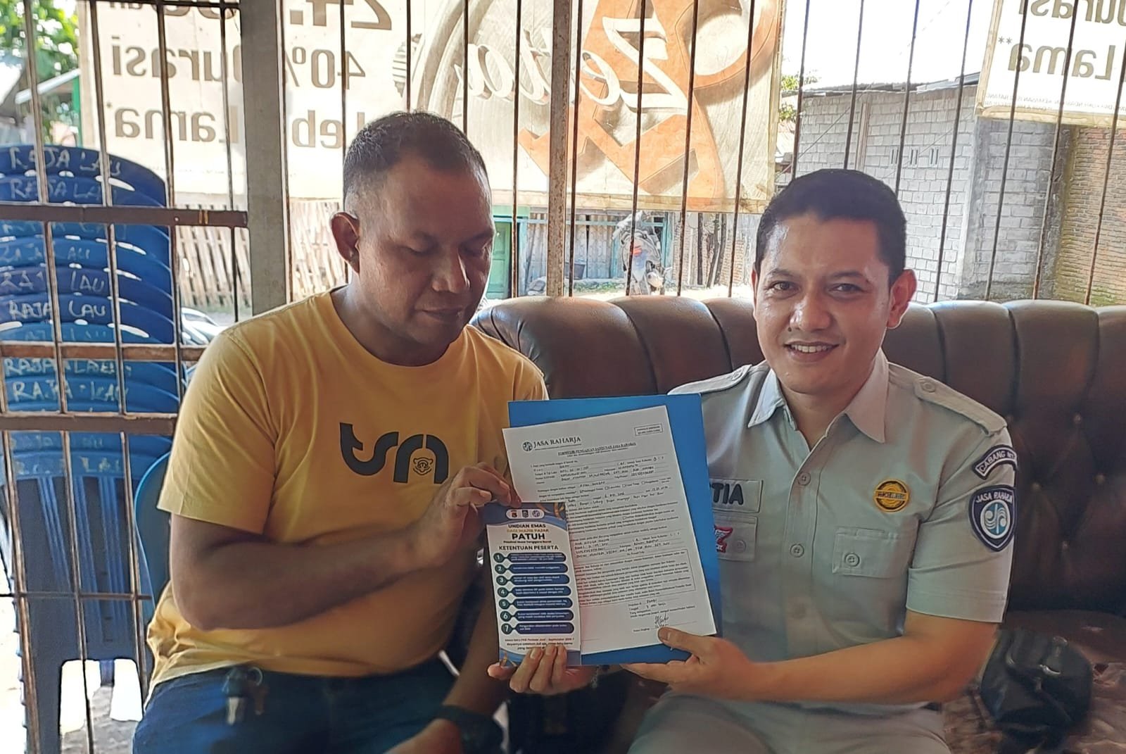 Jasa Raharja Cabang Bima Jemput Bola Lakukan Survei Ahli Waris Korban Kecelakaan