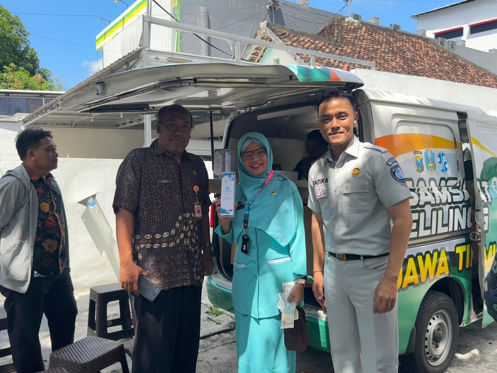 Dekatkan Pelayanan, Jasa Raharja Bersama Samsat Madiun Kota Hadir di RSUD Soedono