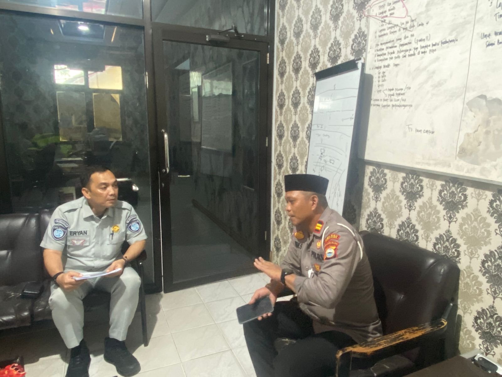 Perkuat Sinergitas, Jasa Raharja Sulsel Koordinasi dengan Satlantas Luwu Raya Terkait Percepatan Santunan