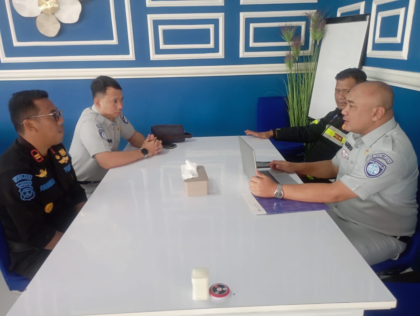 Rapat Koordinasi FLLAJ Lampung Selatan Perkuat Upaya Keselamatan di Jalan Lintas dan Perlintasan Kereta Api