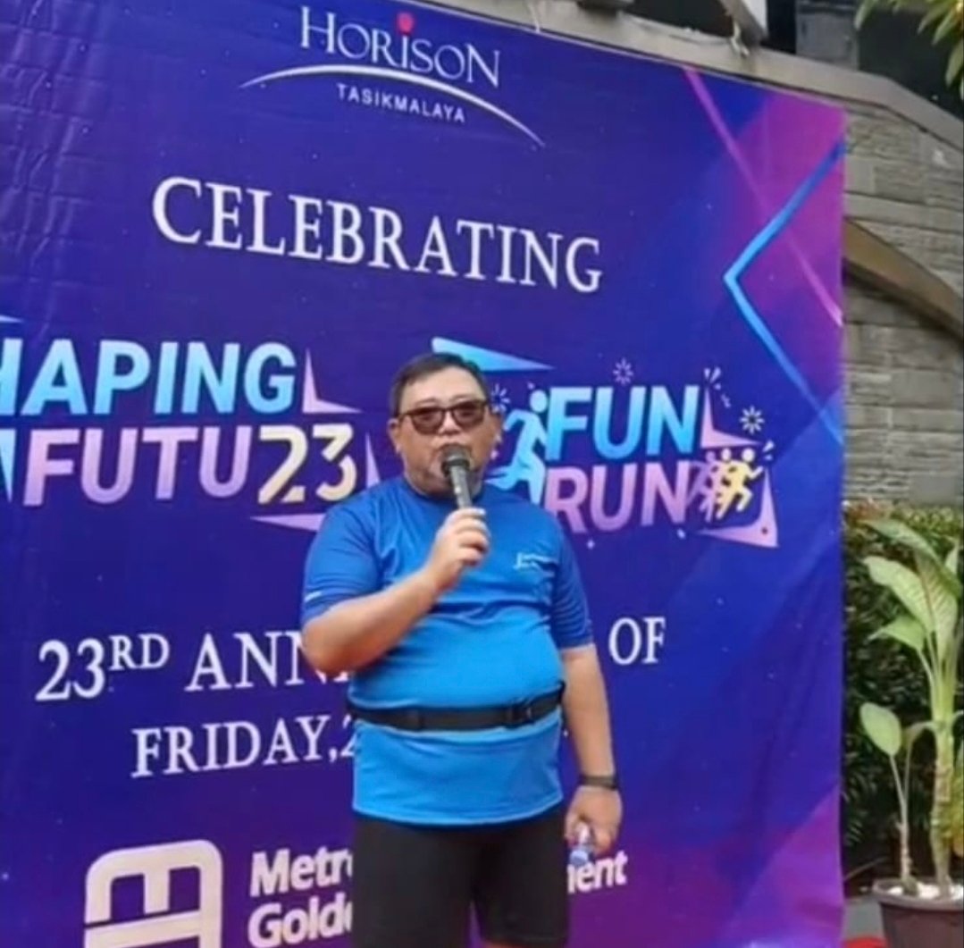 Jasa Raharja Tasikmalaya Glorifikasikan Gebyar Kepatuhan Wajib Pajak dalam Kegiatan Shaping Future Fun Run