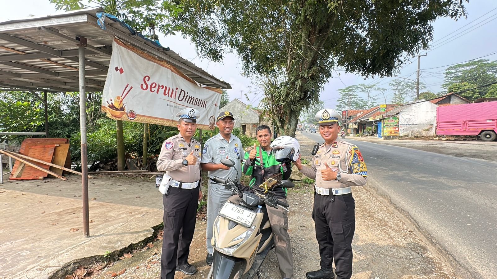 Jasa Raharja Purwakarta Gelar Safety Campaign dan Aksi Simpatik di Sukatani dan Babakancikao