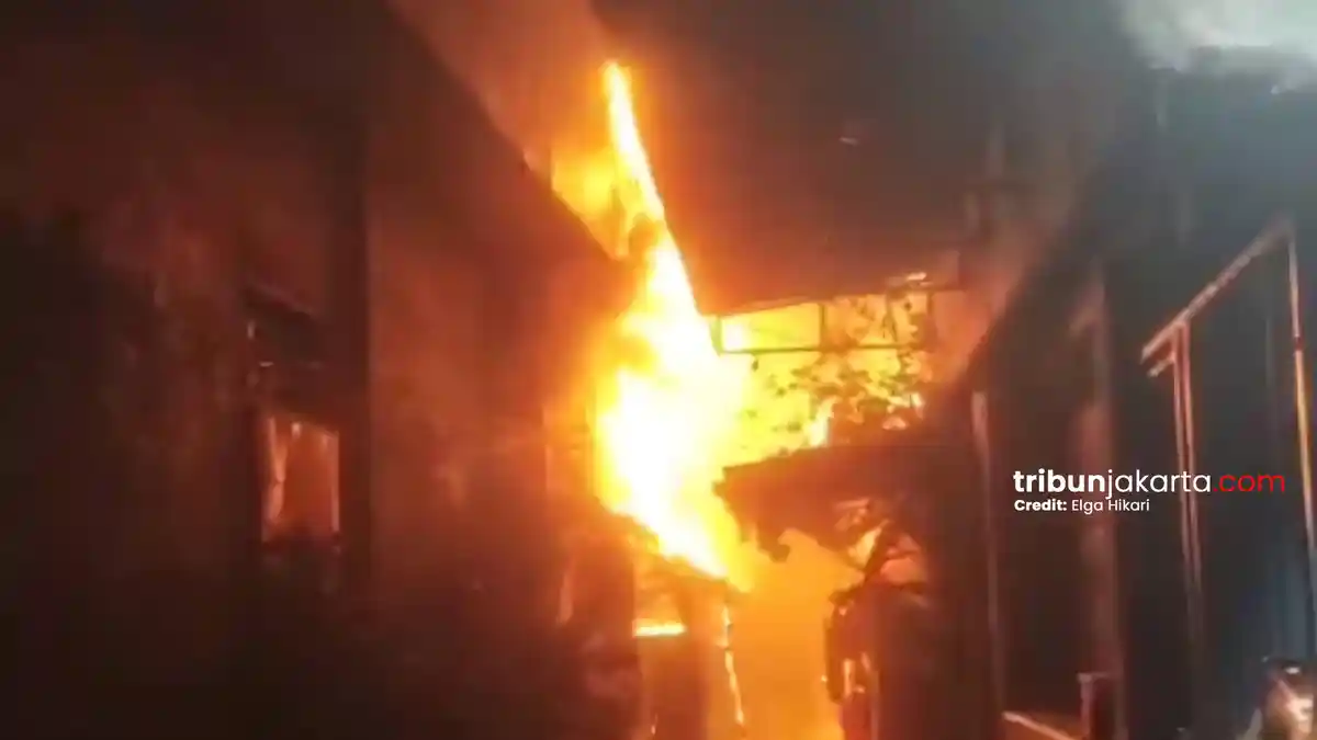 Si Jago Merah Mengamuk di Tambora, Ratusan Warga Terdampak