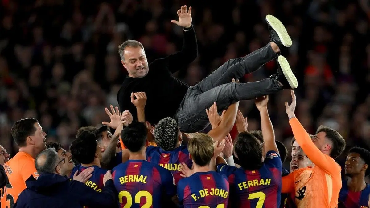 FC Barcelona Taklukkan Real Madrid CF 2-0 dan Raih Trofi Liga Spanyol
