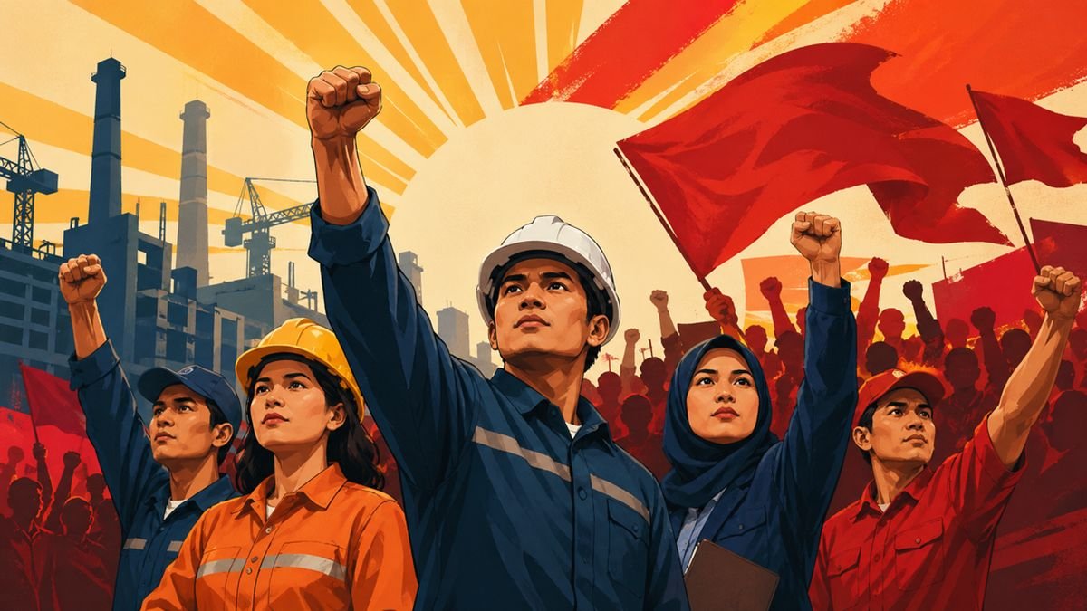 Peran Buruh Ditekankan sebagai Penopang Utama Perekonomian Nasional