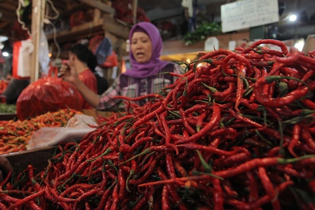 Harga Cabai Rawit Tembus Rp52.850 per Kg, Telur Ayam Rp31.450 per Kg