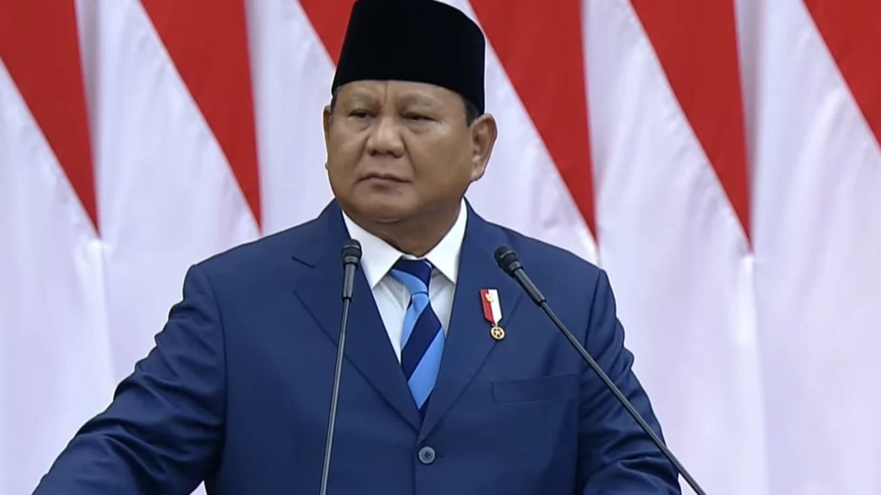 Presiden Prabowo Subianto Minta Masyarakat Tidak Takut Menghadapi Tantangan