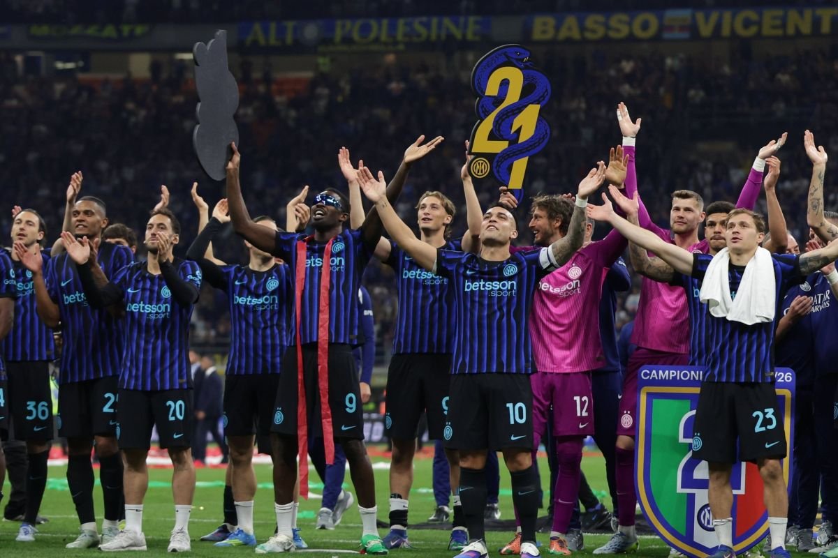 Inter Milan Amankan Scudetto Usai Menang 2-0 atas Parma Calcio 1913