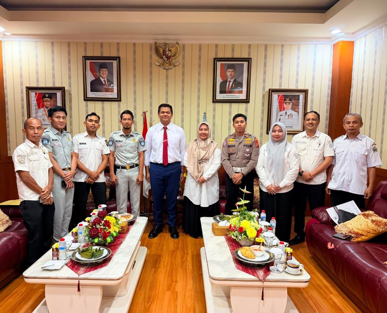 Gelar Audiensi dengan Bupati, Jasa Raharja dan Instansi Terkait Perkuat Sinergi PAD Bantaeng