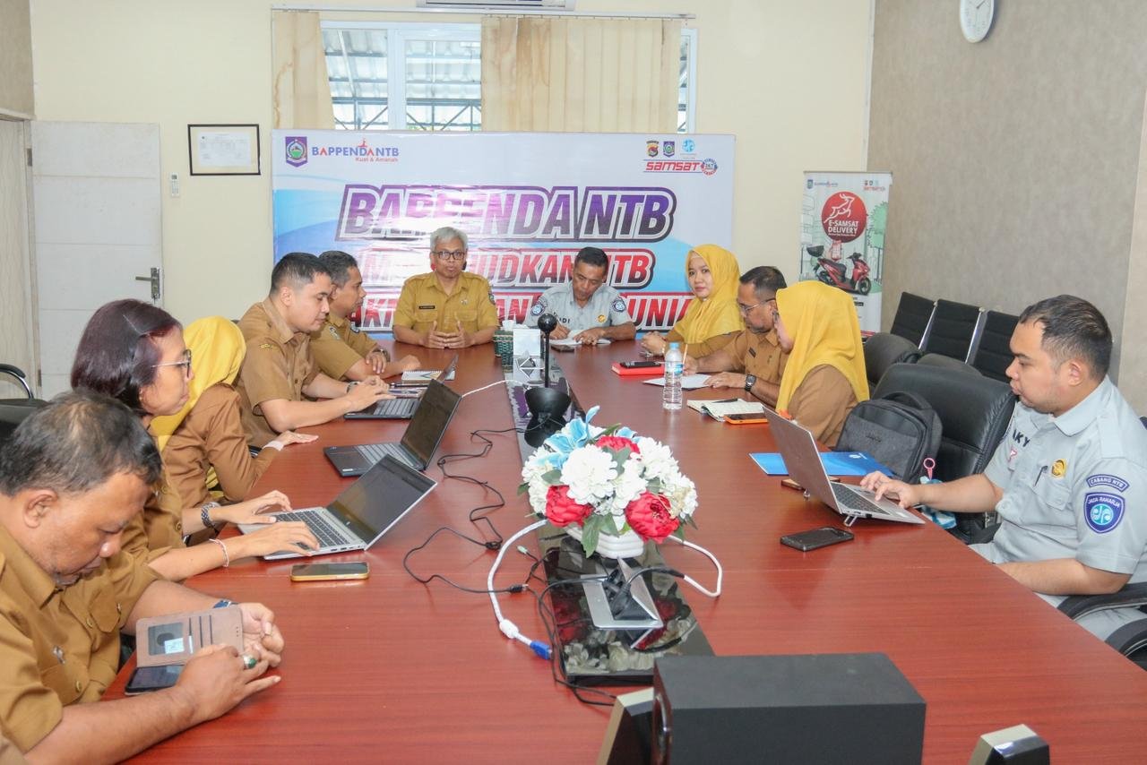 Sinergi Tim Pembina Samsat, Jasa Raharja NTB Hadiri Rapat Persiapan Pemenang Program Apresiasi Wajib Pajak