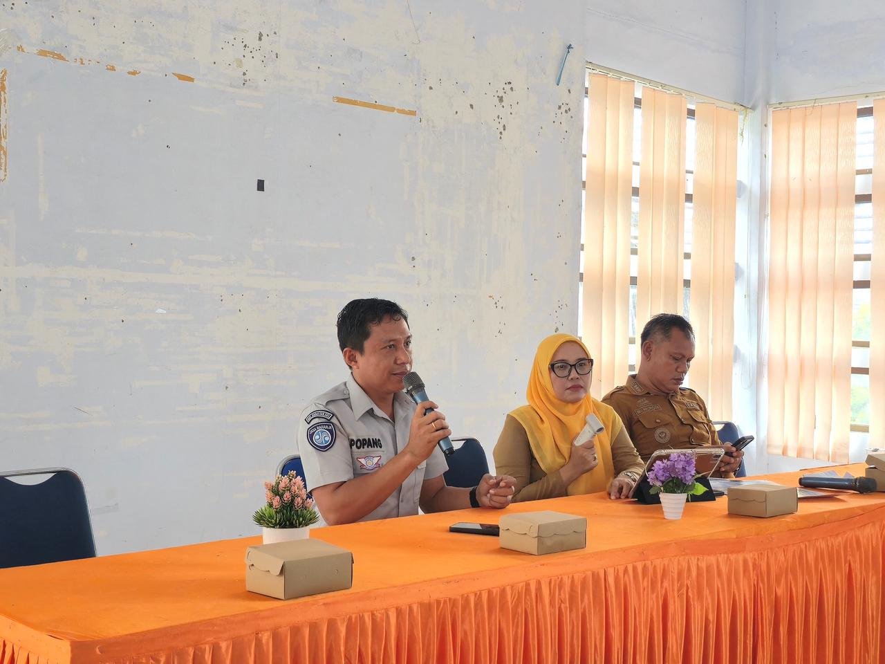 Jasa Raharja Palopo Bersama UPT Samsat Palopo Gelar Safety CampaignDan Sosialisasi Program Relaksasi di Kecamatan Wara