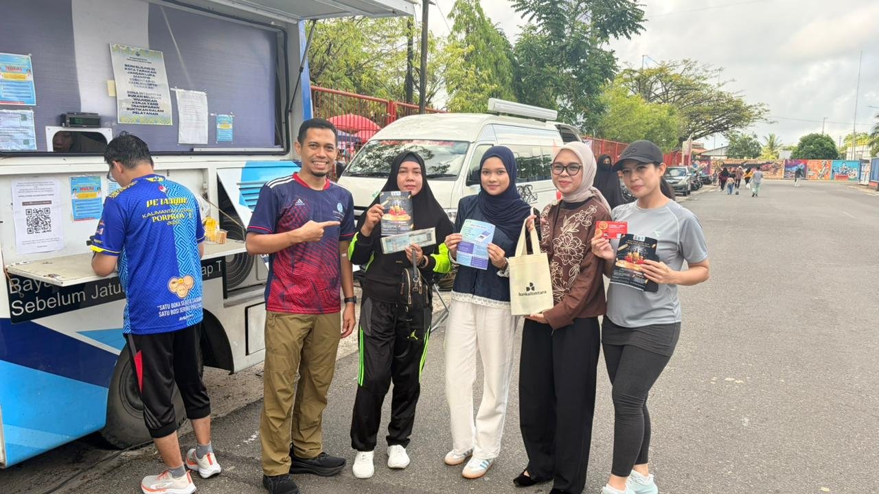 PT Jasa Raharja Cabang Tarakan Gelar Sosialisasi Undian Emas di Acara Car Free Day (CFD) Stadion Datu Adil Tarakan, Wujud Apresiasi bagi Masyarakat Tertib Bayar Pajak Kendaraan Bermotor PT Jasa Raharja Cabang Tarakan Gelar Sosialisasi Undian Emas di Acara Car Free Day (CFD) Stadion Datu Adil Tarakan, Wujud Apresiasi bagi Masyarakat Tertib Bayar Pajak Kendaraan Bermotor