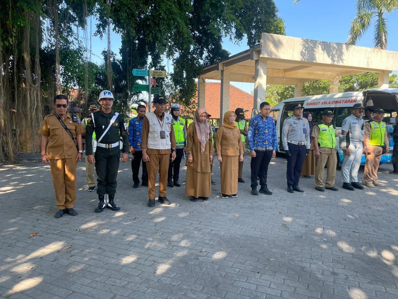 Tingkatkan Kepatuhan Pajak Kendaraan, Jasa Raharja NTB Bersama Tim Pembina Samsat Laksanakan Operasi Gabungan
