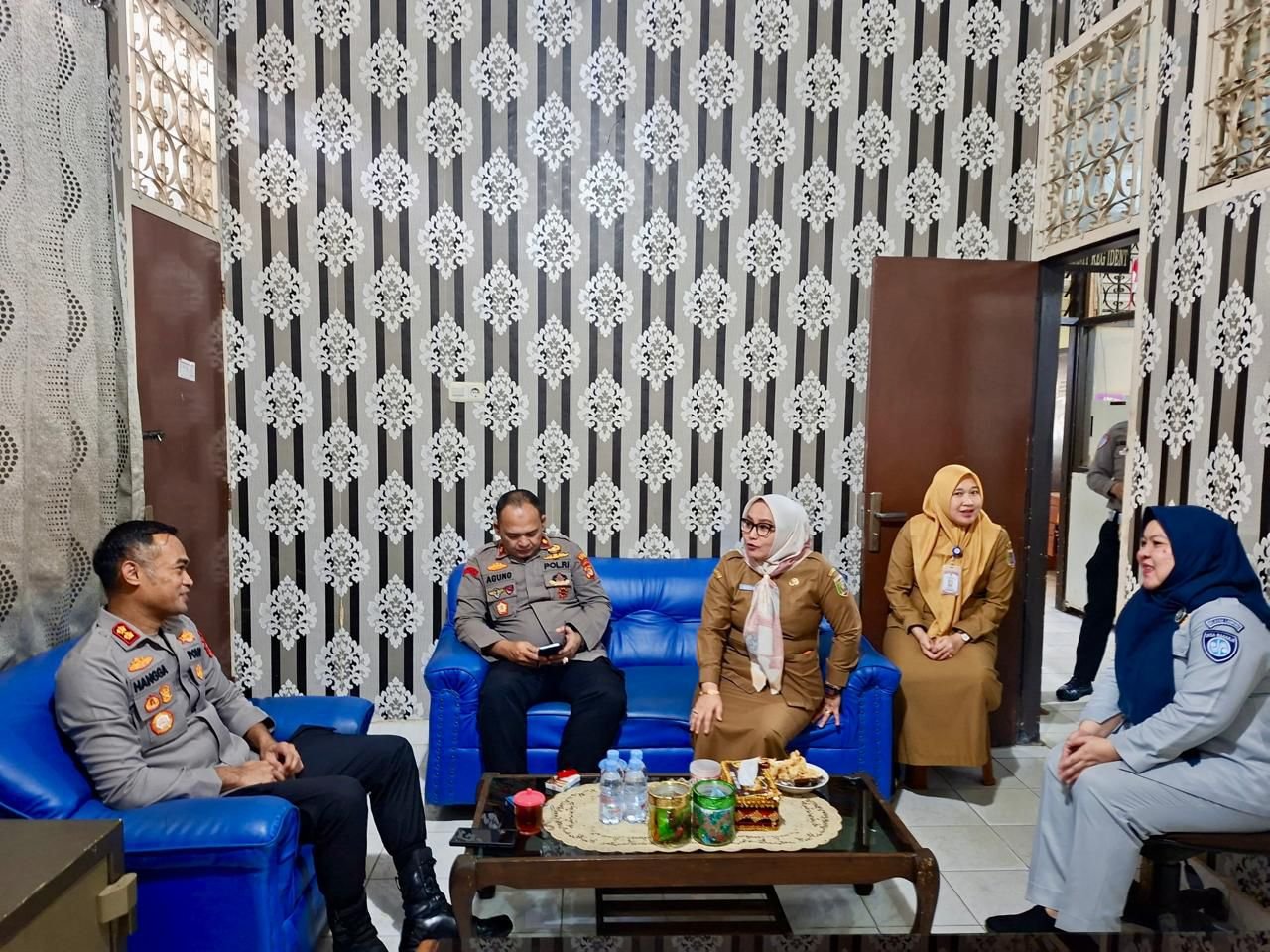 Kapolres dan Wakapolres Metro Kunjungi UPTD III Metro, Perkuat Sinergi Optimalisasi Pelayanan PKB dan Peningkatan PAD