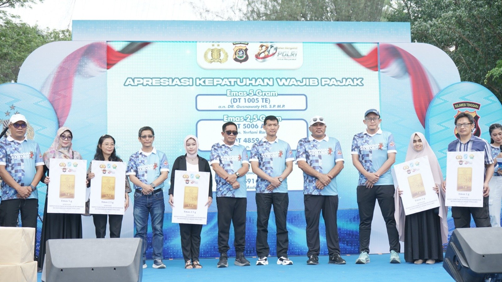Apresiasi Wajib Pajak Taat: Tim Pembina Samsat Sultra Sukses Gelar Pengundian Gebyar Samsat 2026 secara Transparan