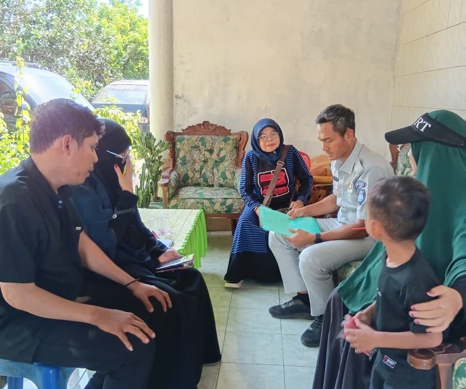 Gerak Cepat, Jasa Raharja Gowa Survey Ahli Waris Korban Kecelakaan di Jalan Umum Dusun Ritaya