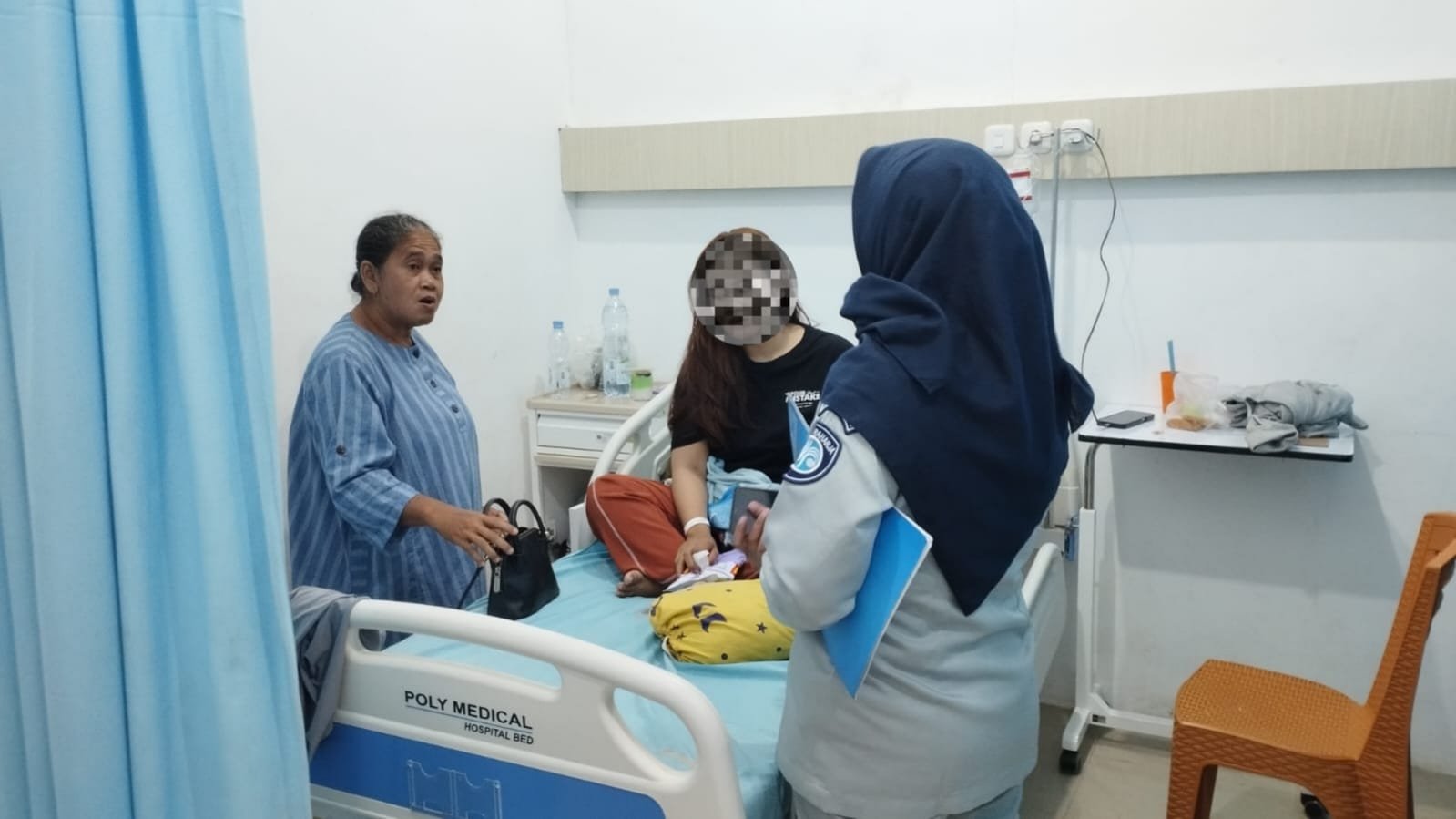 Pastikan Hak Korban Kecelakaan, Jasa Raharja Bengkulu Melakukan Kunjungan Langsung Kerumah Sakit