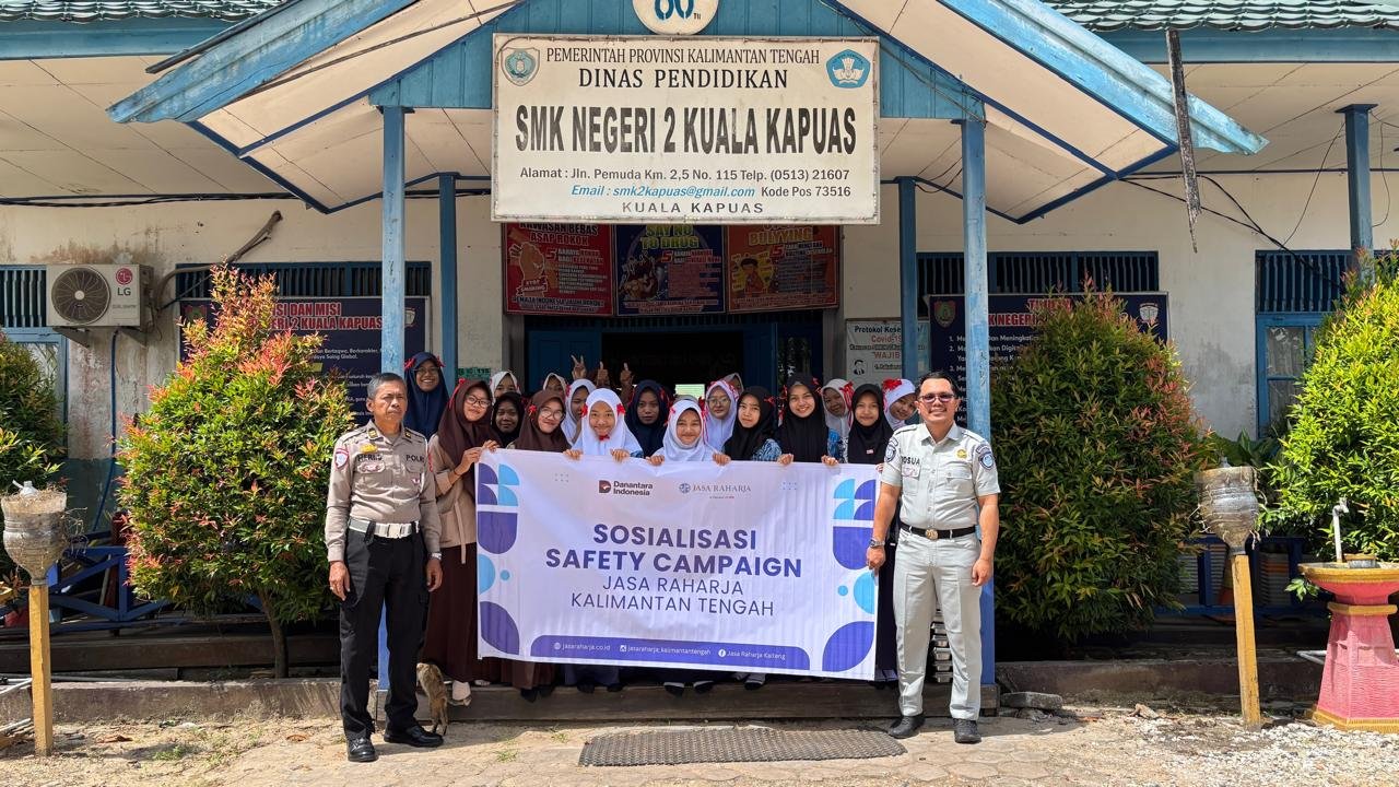 Cegah Kecelakaan Sejak Dini, Jasa Raharja Bersama Polres Kapuas Edukasi Pelajar Menjadi Pelopor Keselamatan Cegah Kecelakaan Sejak Dini, Jasa Raharja Bersama Polres Kapuas Edukasi Pelajar Menjadi Pelopor Keselamatan
